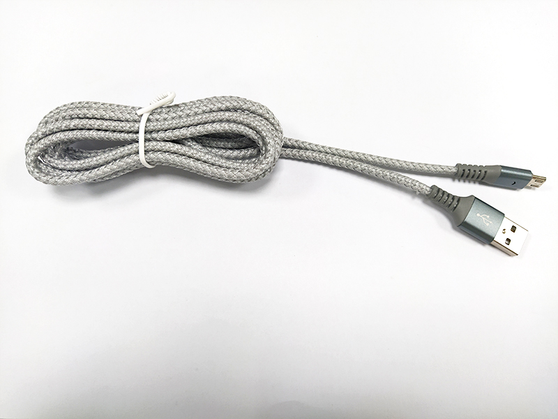 44-microusb數據線灰色