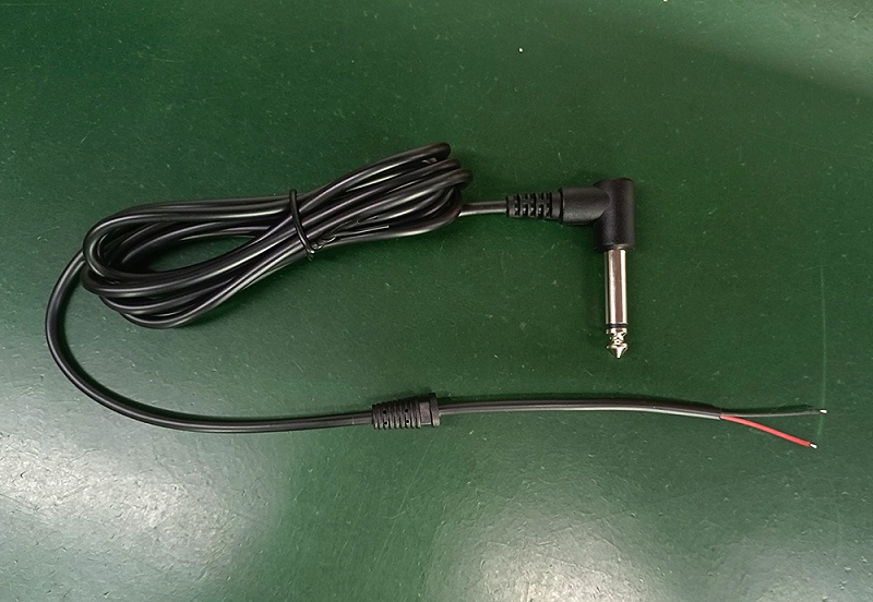 彎頭6.35公頭轉接線，音頻轉接線生產廠家